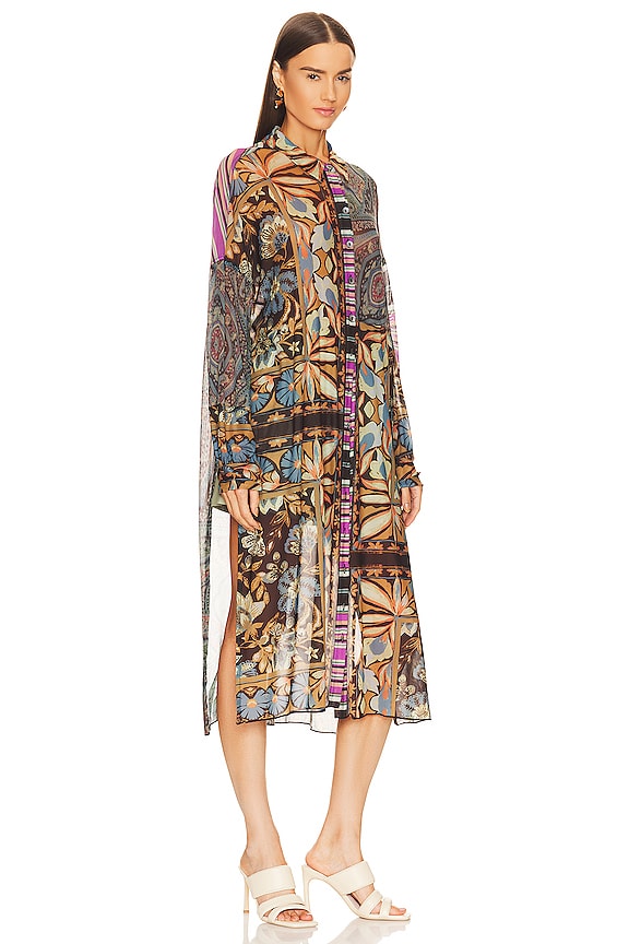 view 2 of 3 SUPERIOR MAXI FREE PEOPLE NAOMI in Black Combo