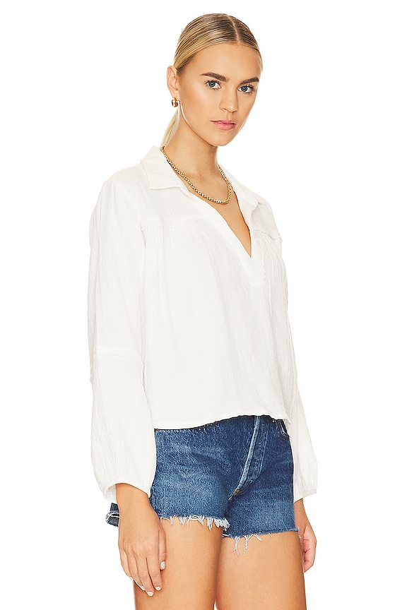 view 2 of 4 Yucca Top in Optic White