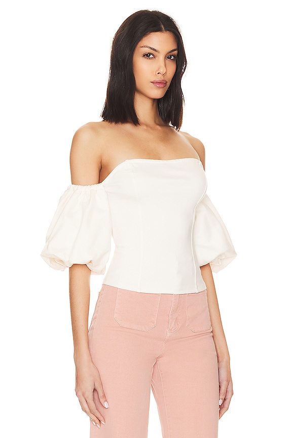 view 2 of 4 FREE PEOPLE EVER AFTER 탑 in Sugar Swirl