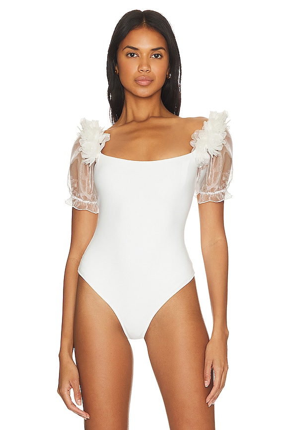 view 2 of 5 x REVOLVE X Intimately FP Pretty Petals Bodysuit in Ivory