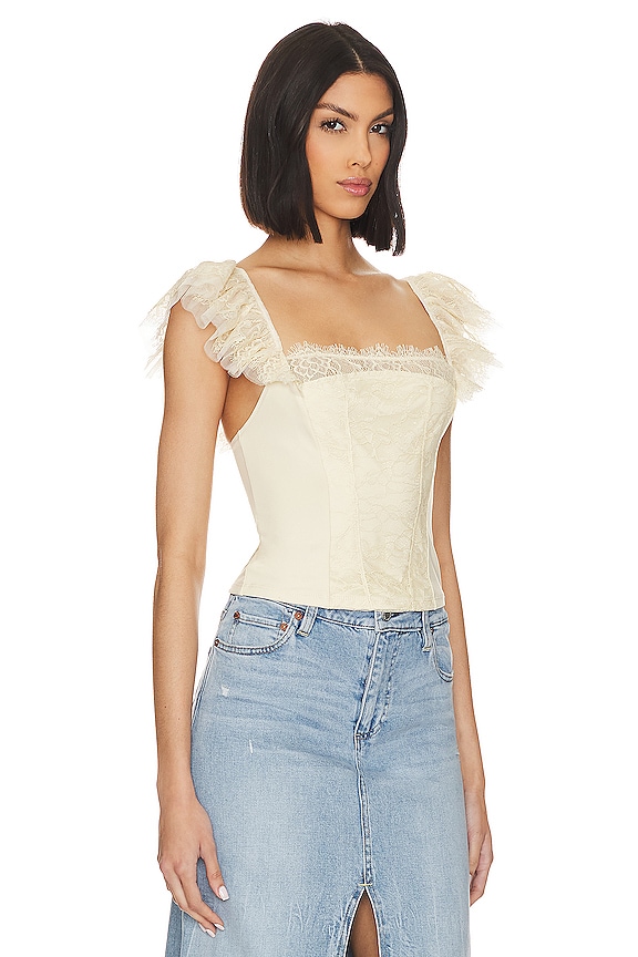 view 2 of 4 FREE PEOPLE LIVE IT UP 캐미숄 in Tea