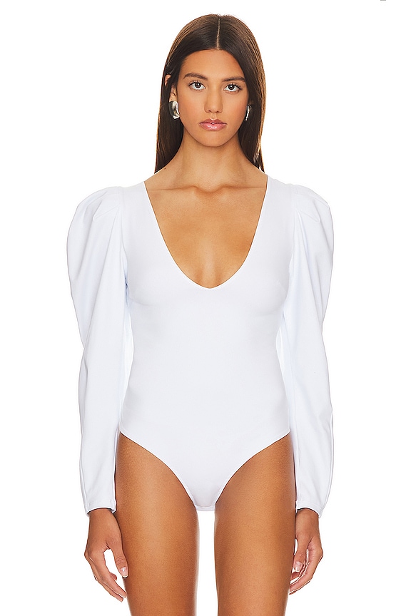 view 2 of 5 x Intimately FP Va Va Voop Bodysuit in White