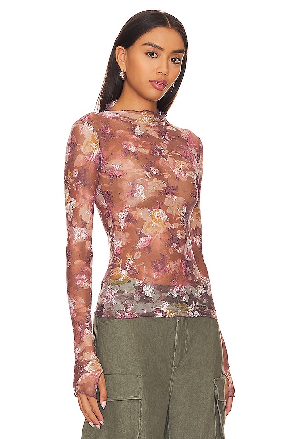 view 2 of 4 CAMISETA INTIMATELY FP LADY LUX in Fallen Rose Combo