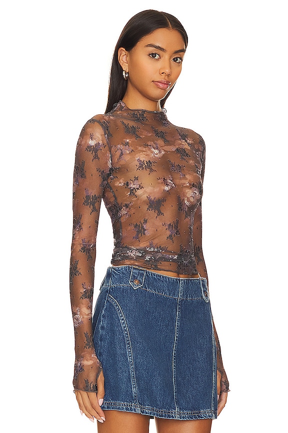 view 2 of 4 T-SHIRT INTIMATELY FP LADY LUX in Night Sky Combo