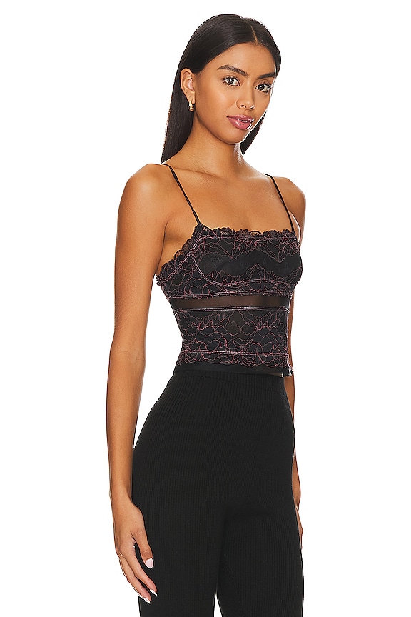 view 2 of 5 CARACO INTIMATELY FP DOUBLE DATE in Black Combo