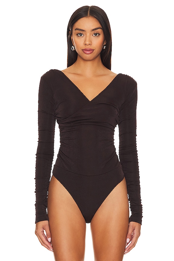 view 2 of 5 x Intimately FP Reya Bodysuit In Hot Fudge in Hot Fudge