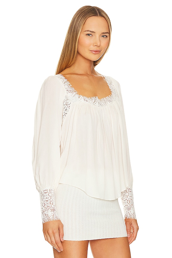 view 2 of 4 Flutter By Top In Ivory in Ivory