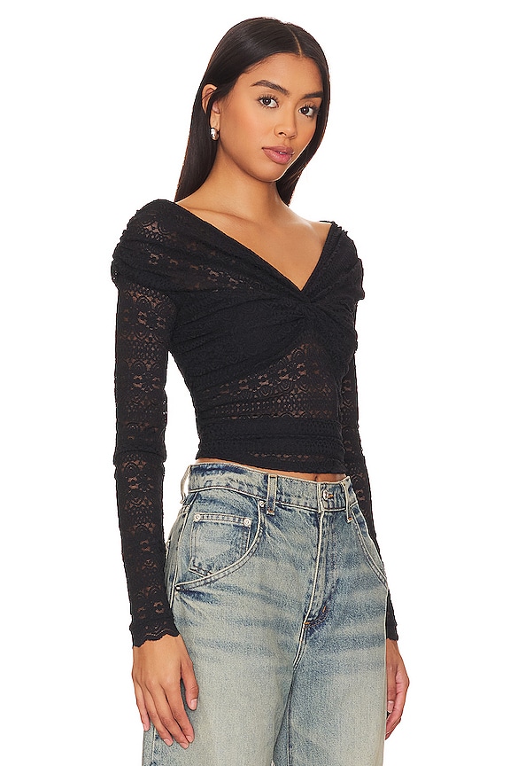 view 2 of 4 Hold Me Closer Top in Black
