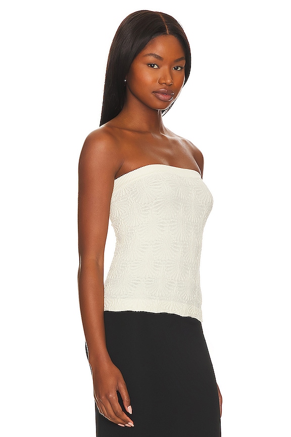 view 2 of 4 Love Letter Tube Top in Ivory