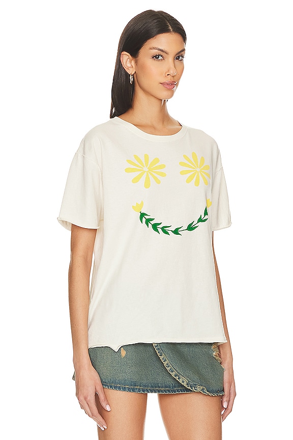 view 2 of 4 T-SHIRT SMILES WE THE FREE SUNSHINE in Ivory Combo