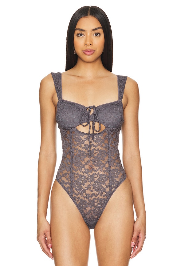 view 2 of 5 INTIMATELY FP STRIKE A POSE ボディスーツ in Volcanic Glass