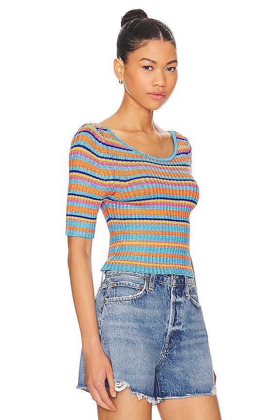 view 2 of 4 San Lucas Pullover in Tropical Combo