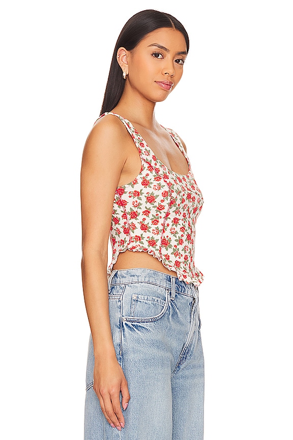 view 2 of 4 МАЙКА FREE PEOPLE MELANIE in Ivory Combo