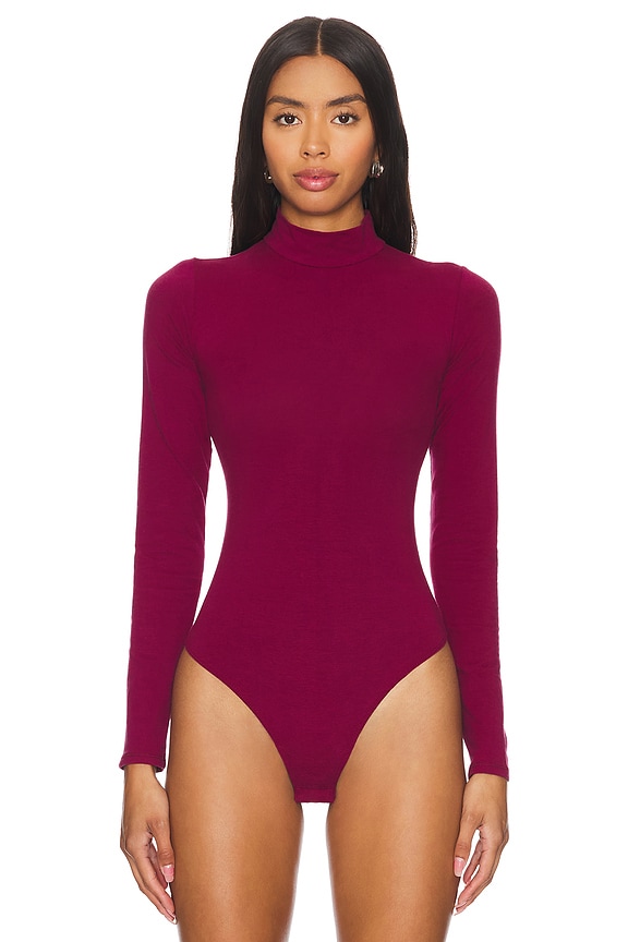 view 2 of 5 INTIMATELY FP STRAPS IN THE BACK ボディスーツ in Wine