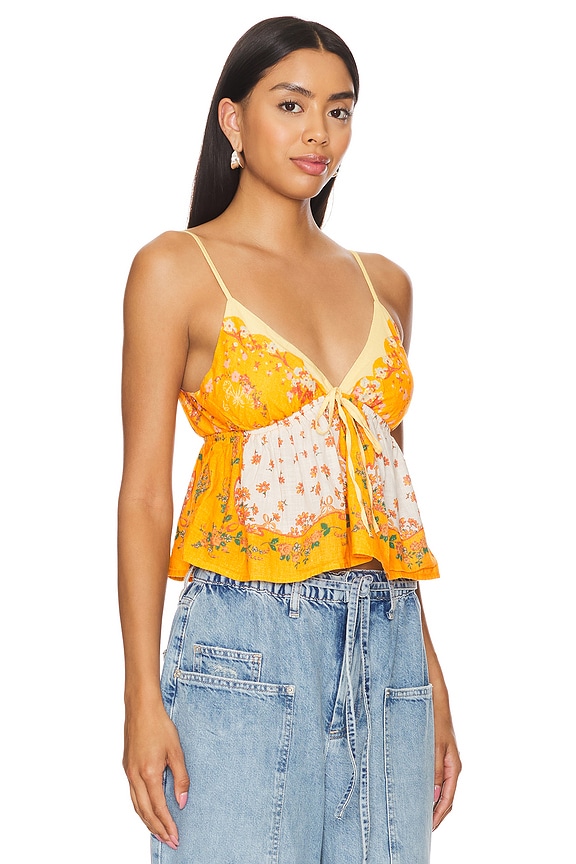 view 2 of 4 Double Date Tank in California Poppy