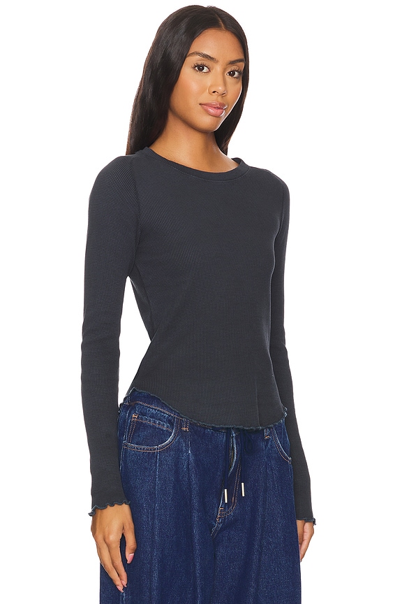 view 2 of 4 x We The Free Easy Does It Tee in Black