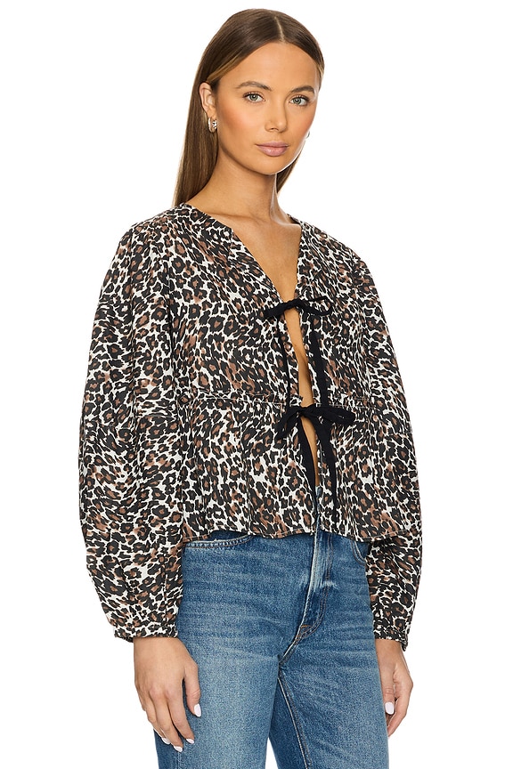 view 2 of 4 x REVOLVE Printed Brunch Babe Top in Leopard Combo