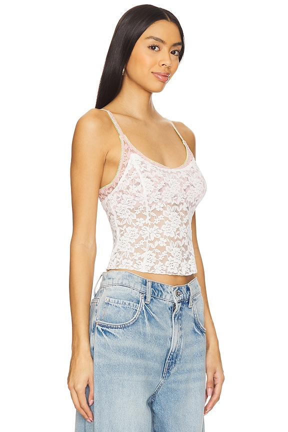 view 2 of 5 x Intimately FP All Day Lace Cami in Bright White
