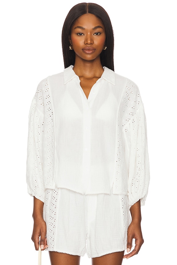 view 2 of 5 x Intimately Fp Full Bloom Shirt In Ivory in Ivory
