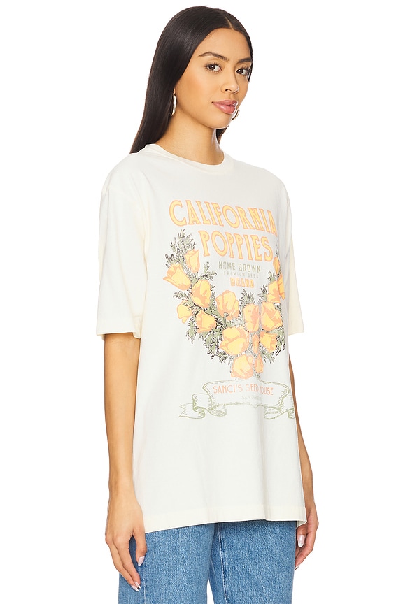 view 2 of 4 FREE PEOPLE HARVEST ビンテージウォッシュティーシャツ in California Poppies