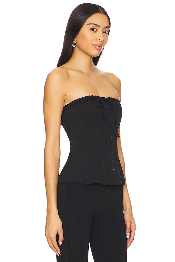 view 2 of 4 TOP BANDEAU FREE PEOPLE WINK WINK in Black