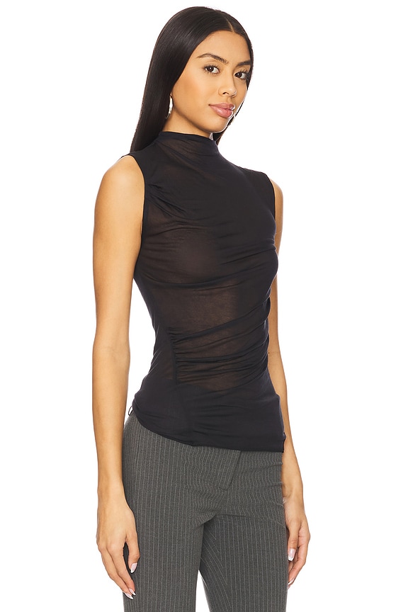 view 2 of 4 On Air Muscle Tank in Black