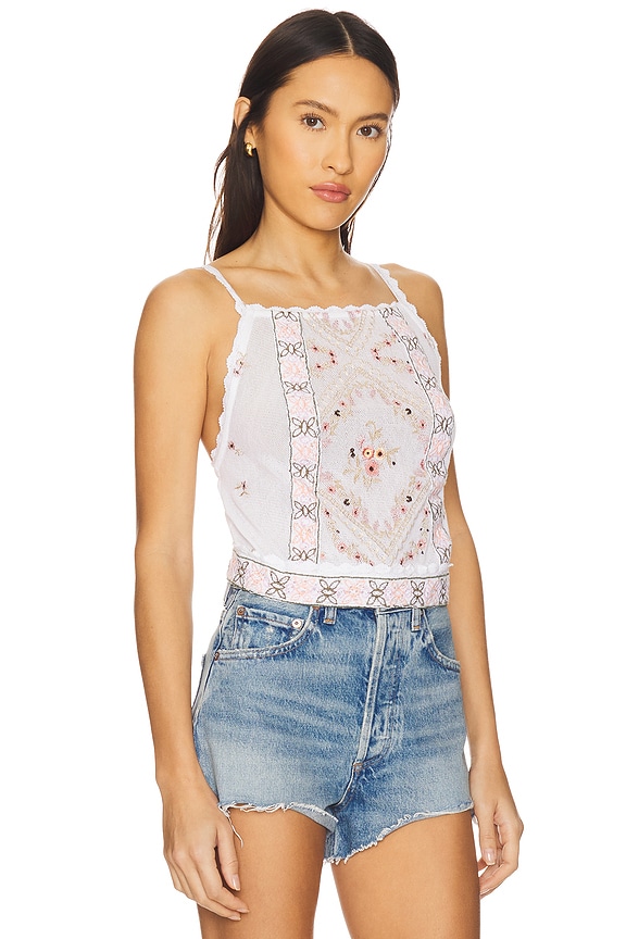 view 2 of 4 TOP SIN MANGAS GARDEN in Ivory