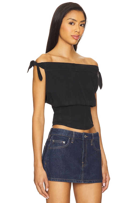 view 2 of 4 Louie Indigo Top in Black