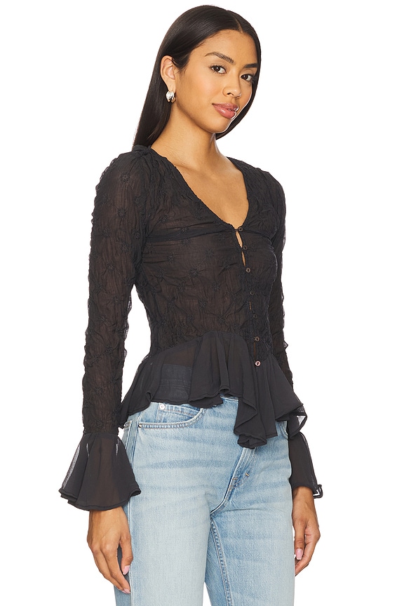 view 2 of 4 BLUSÓN ELIAS in Black