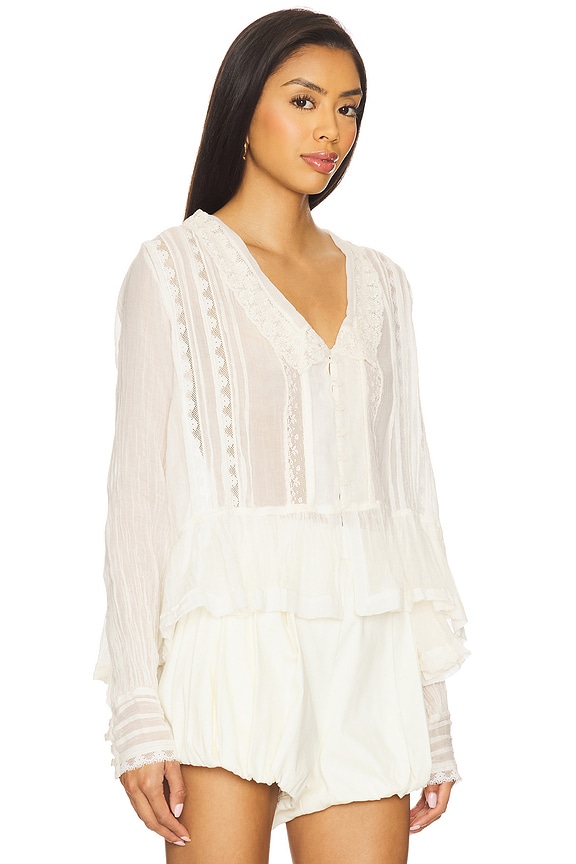 view 2 of 4 Elodie Blouse in Ivory