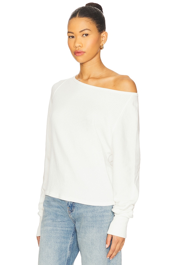 view 2 of 4 x We The Free Jess Long Sleeve In Clean Ivory in Clean Ivory