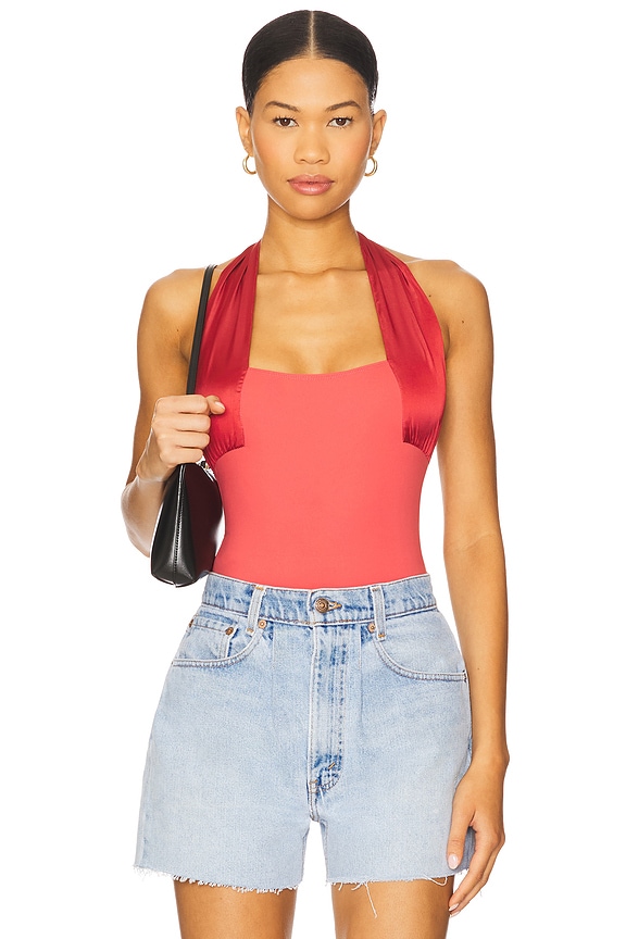 view 1 of 5 x REVOLVE Get It Done Halter Top in Berry Twists