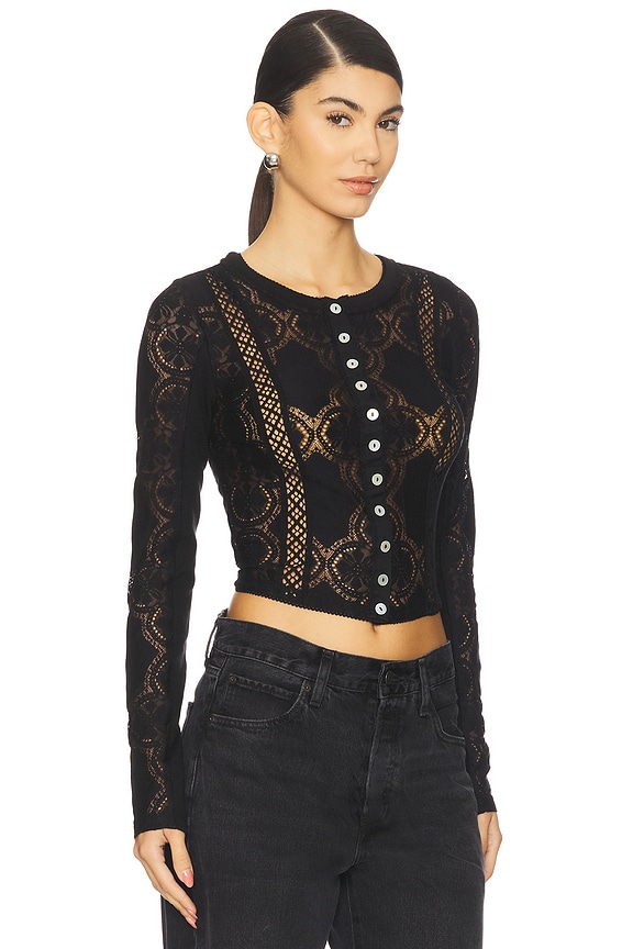 view 2 of 4 Jae Knit Long Sleeve in Black