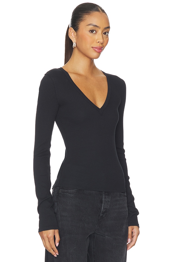 view 2 of 4 x We The Free Neria Long Sleeve In Black in Black