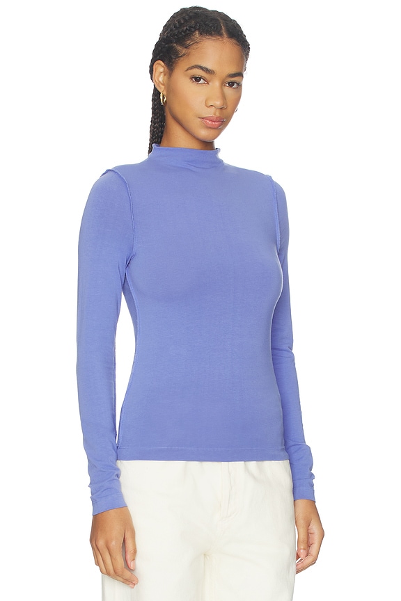 view 2 of 4 x We The Free Kenzie Long Sleeve In Peri in Peri