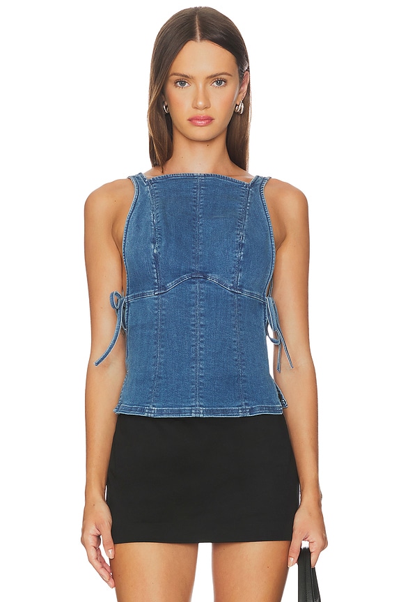 view 2 of 5 CORSÉ NOT MY FAULT in Denim Baby Blue
