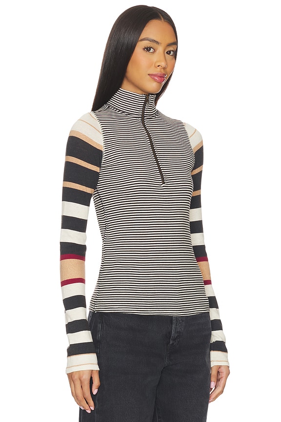 view 2 of 5 CON CREMALLERA AVERY in Black Combo