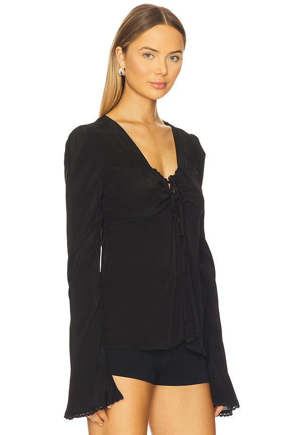 view 2 of 4 Bali Ariel Top in Black