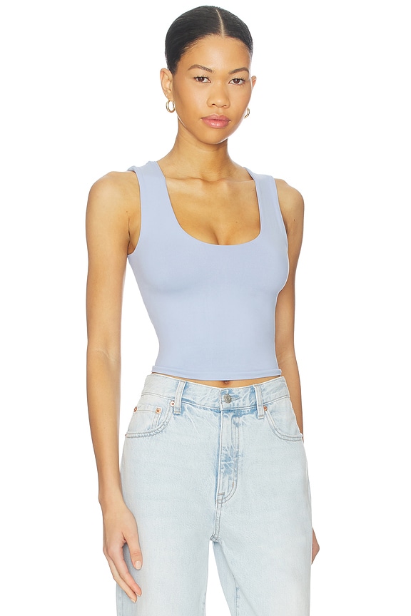 view 2 of 4 x Intimately Clean Lines Muscle Cami In Dawn Breeze in Dawn Breeze