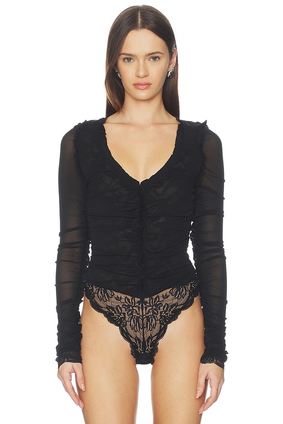 view 2 of 5 x REVOLVE Worn To Be Wild Bodysuit in Black