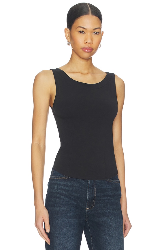 view 2 of 4 x We The Free Iconic Tank in Black
