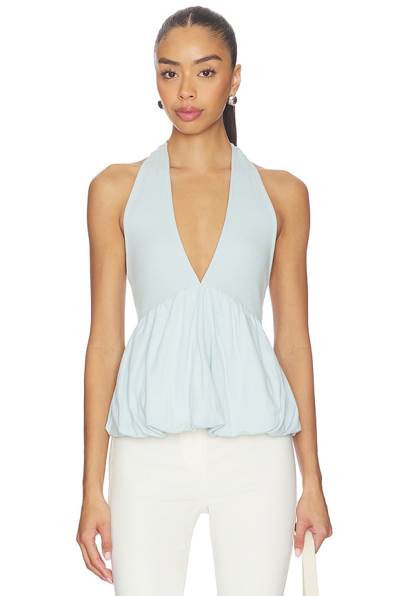 view 1 of 4 x Free-est Paige Top In Starlight Blue in Starlight Blue