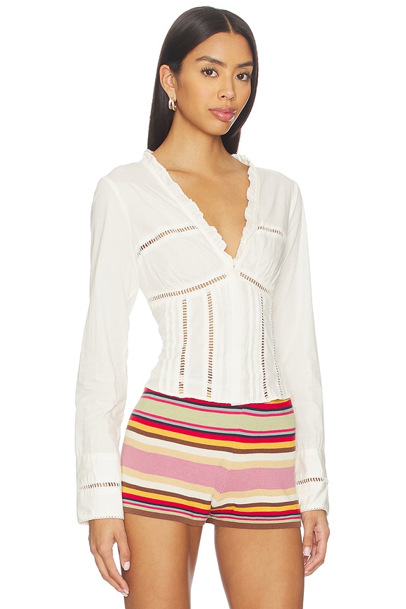 view 2 of 4 CORSET FRANKIE in Clean Ivory