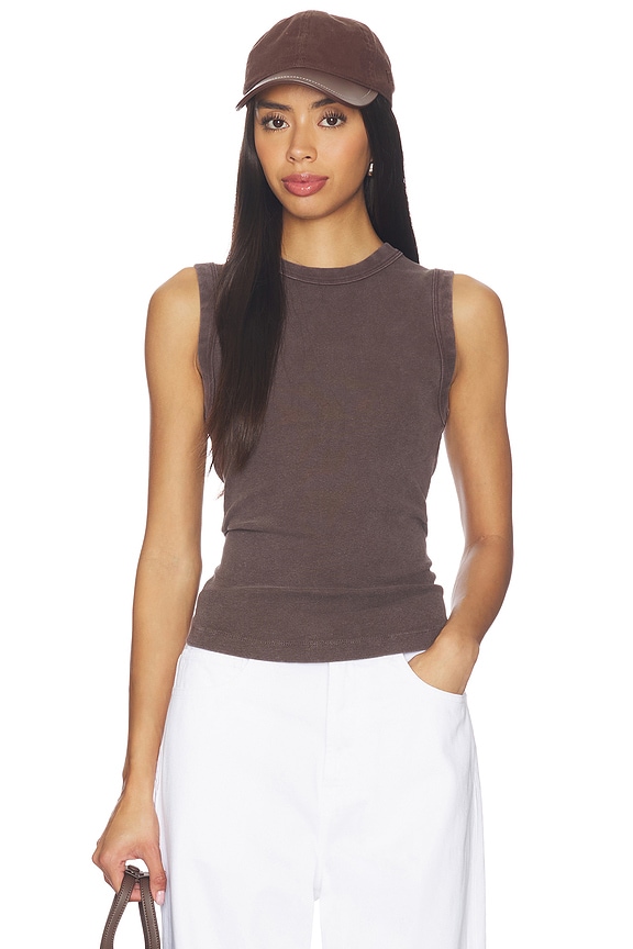 view 1 of 4 CAMISETA TIRANTES FREE PEOPLE MURPHY in Chocolatier