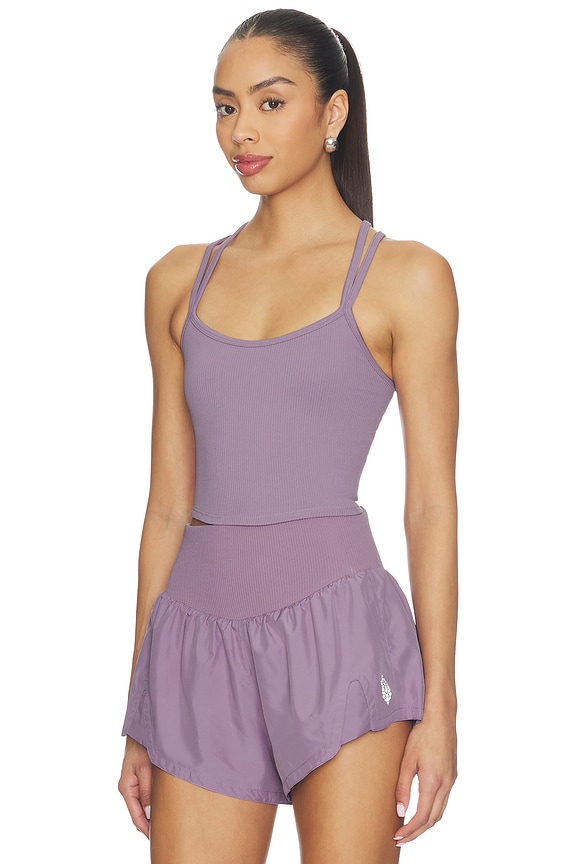 view 2 of 4 x FP Movement Break A Sweat Free Throw Top in Gem