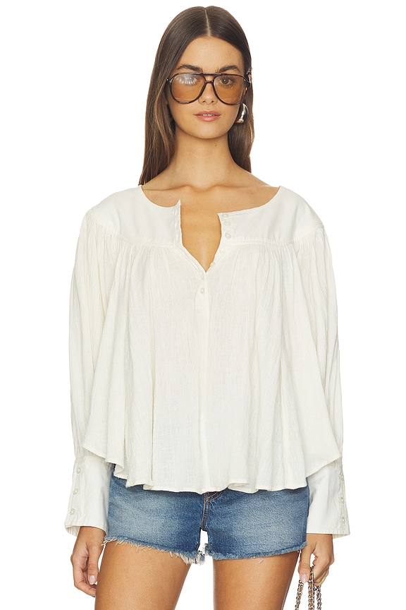 view 1 of 4 x REVOLVE Malibu Crinkle Top in Whisper White