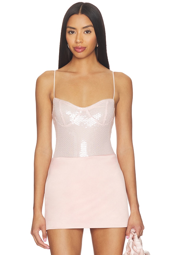 view 2 of 7 x REVOLVE Bali Good Graces Bodysuit Set in Soft Pink