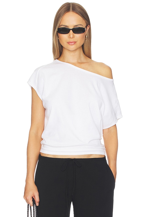 view 1 of 5 CAMISETA PEGGY in Clean Ivory