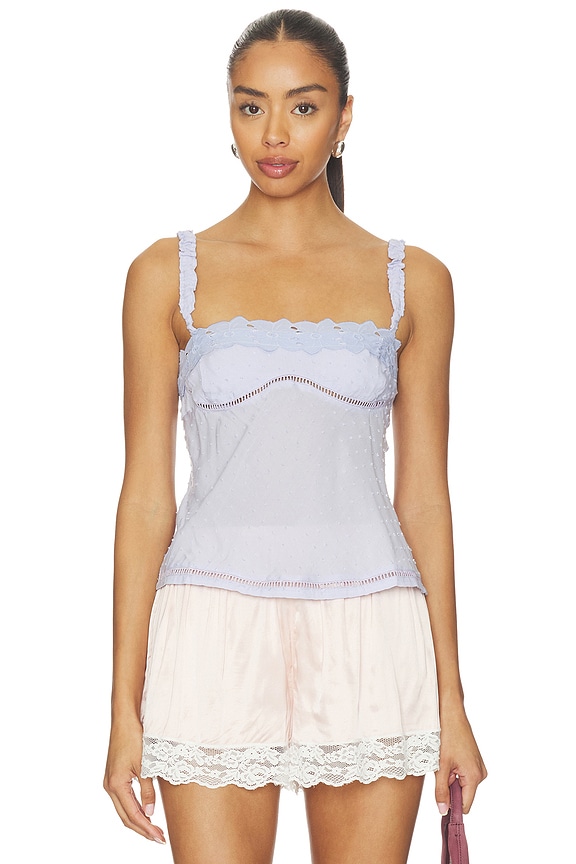 view 1 of 5 Little Love Tank in Violet Tune