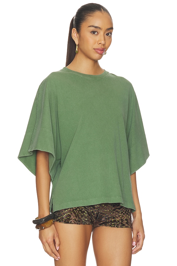 view 2 of 4 X We The Free Atlas Dolman Tee in Forest Fairy